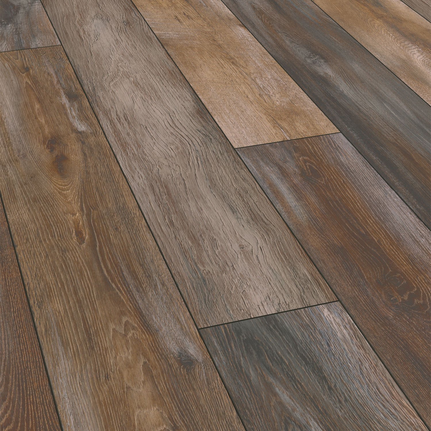 Tegola Robusto Rustic Oak Laminate, Rustic Dark Grey Laminate Flooring