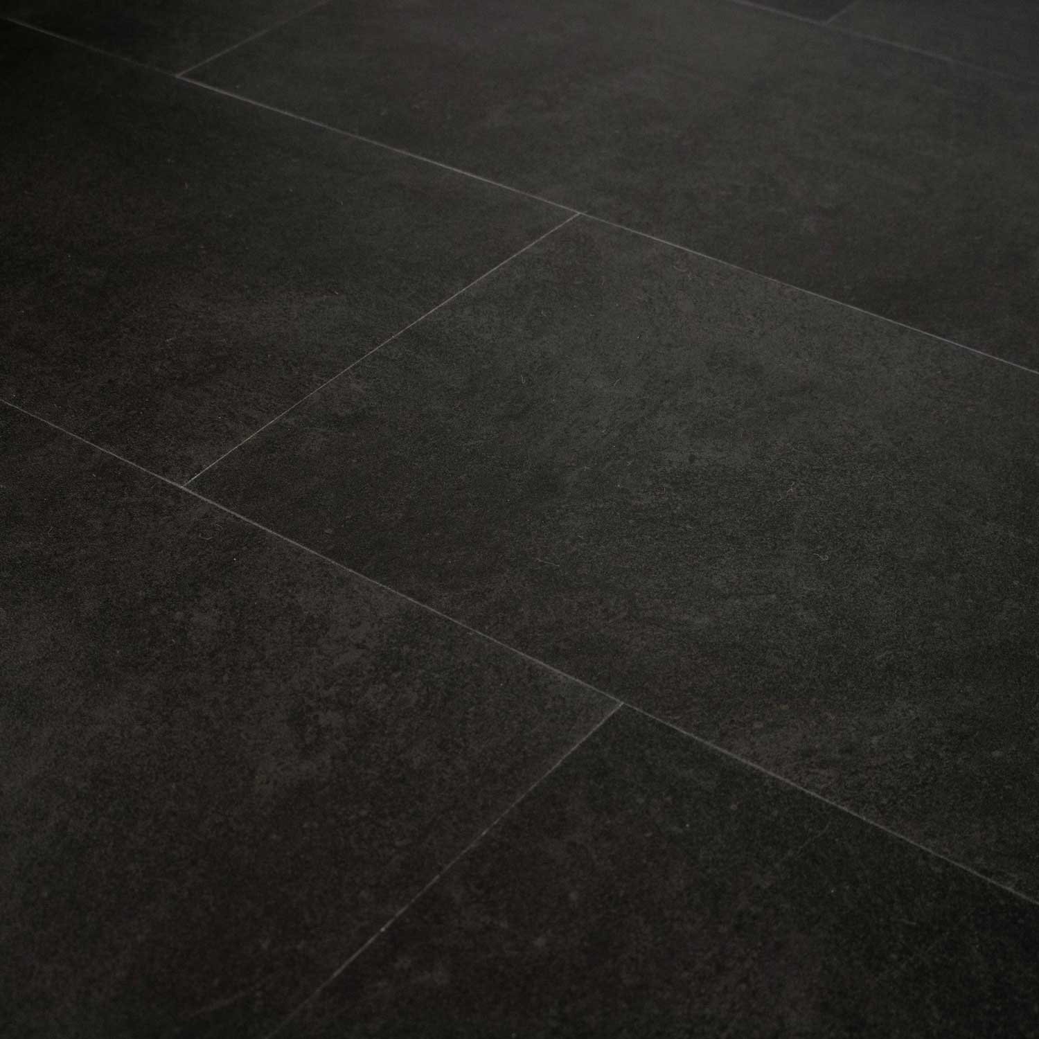 Tegola Black Slate Tile 46994 Rigid, Black Slate Vinyl Floor Tiles
